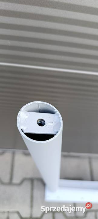 Nogi metalowe do stołubiurka kolor szary Pozostałe Mianowice sprzedam