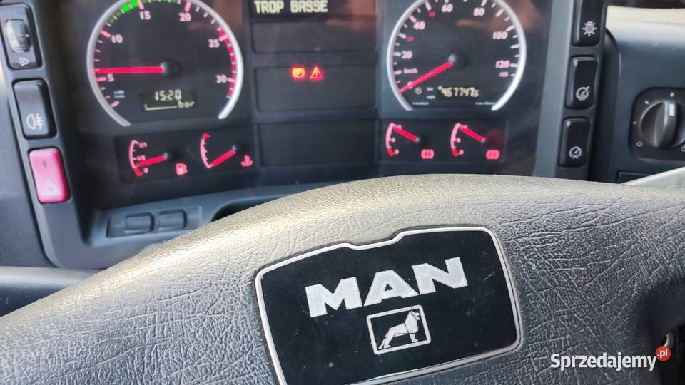 MAN TGA Wywrotka Bourdmatic burty hydrauliczne 465000km Dąbrowa Górnicza