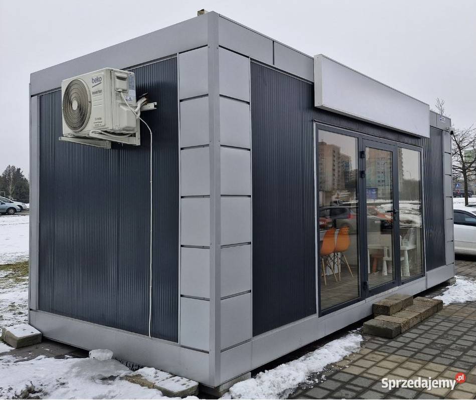 Nowoczesny Pawilon BiurowoHandlowy 18m2 Gotowy Łódź