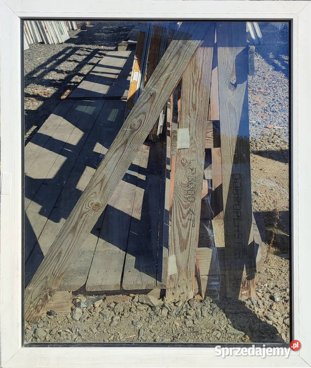 OKNA KacprzaK Witryna 95X116 FIX Używany PCV Lublin