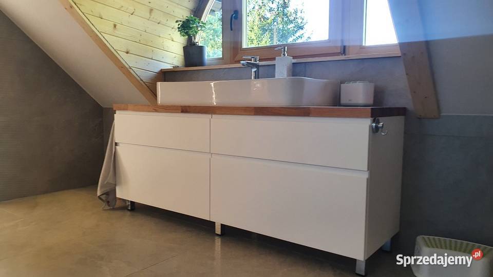 Szafka pod umywalkę szer 170 meble łazienkowe 75cm pomorskie sprzedam