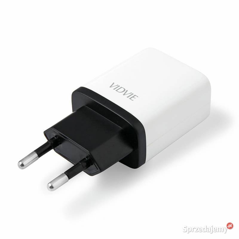 Ładowarka sieciowa VIDVIE PLE215 12A 1xUSB kabel