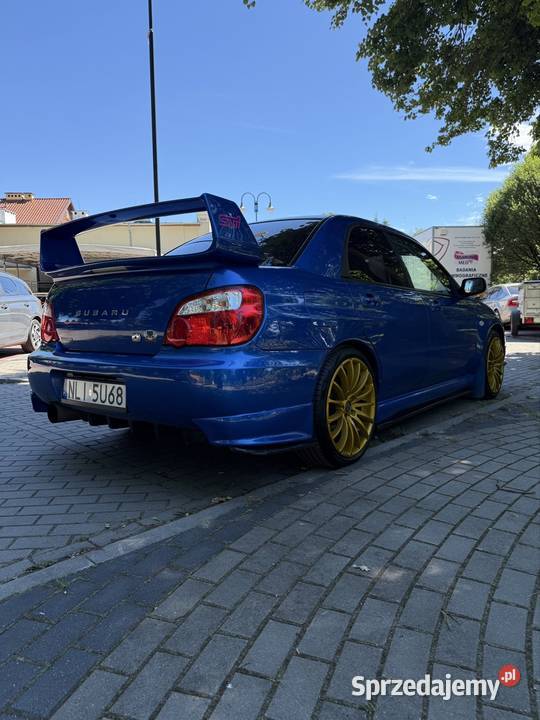 Subaru impreza gd 2003 wrx sedan 20t nieuszkodzony Impreza Orneta