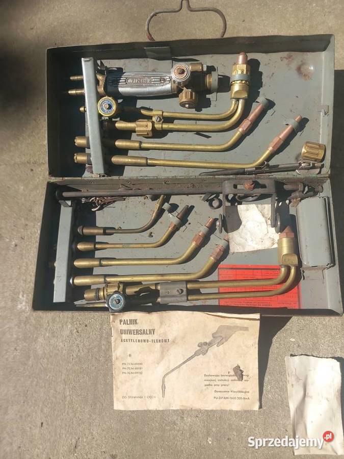 Zestaw palników do spawania i cięcia metalu małopolskie Brzesko sprzedam