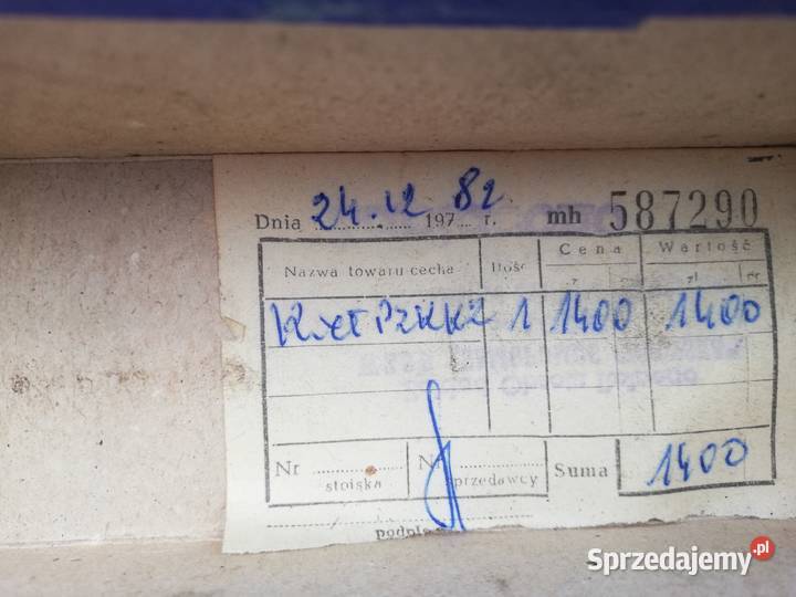 Uchwyt tokarski obrotowy kieł podpora nowe PRL Dąbie