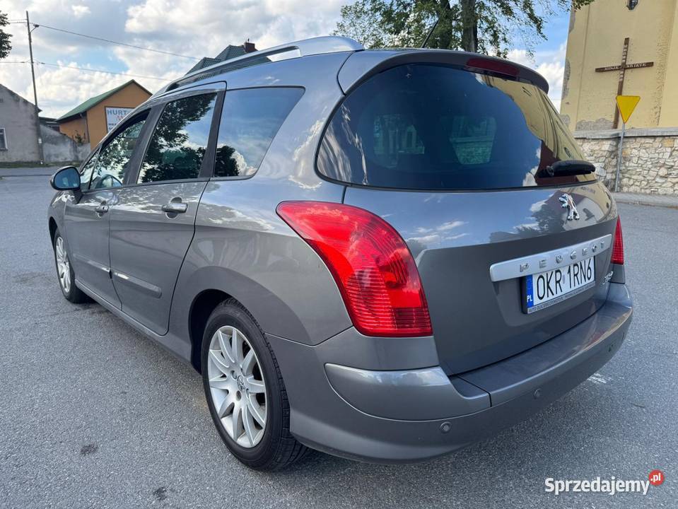 Peugeot 308 SW 16 LPG elektrochrom. lusterka boczne śląskie Gliwice