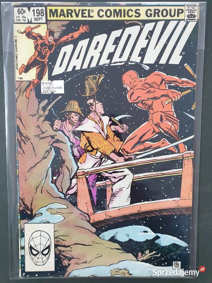 Daredevil kolekcja 24 komiksów Marvel USA Rok wydania 1983 Gdynia
