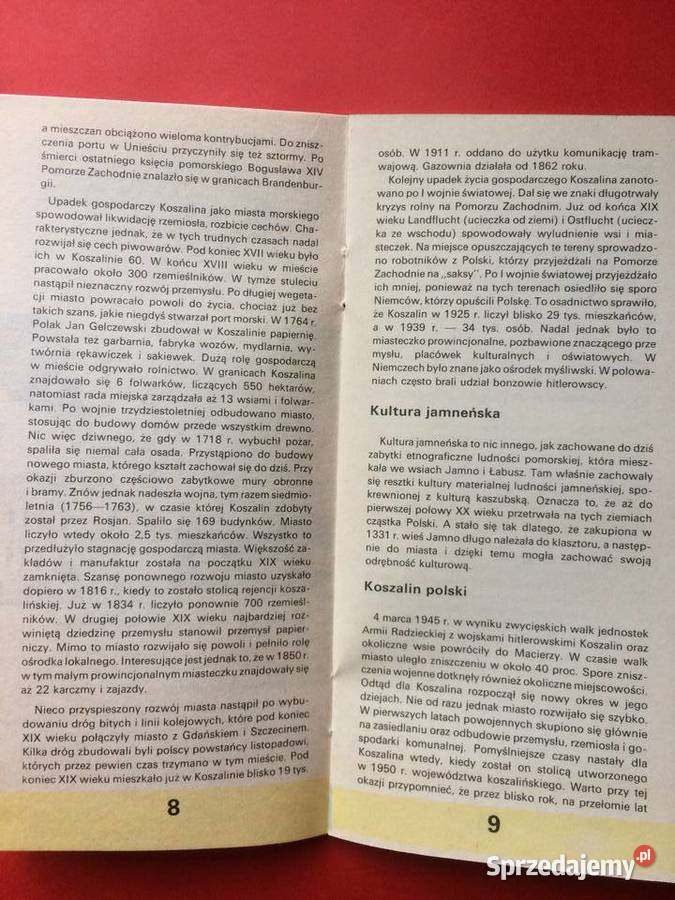 774 Koszalin Plan Miasta Szczecin