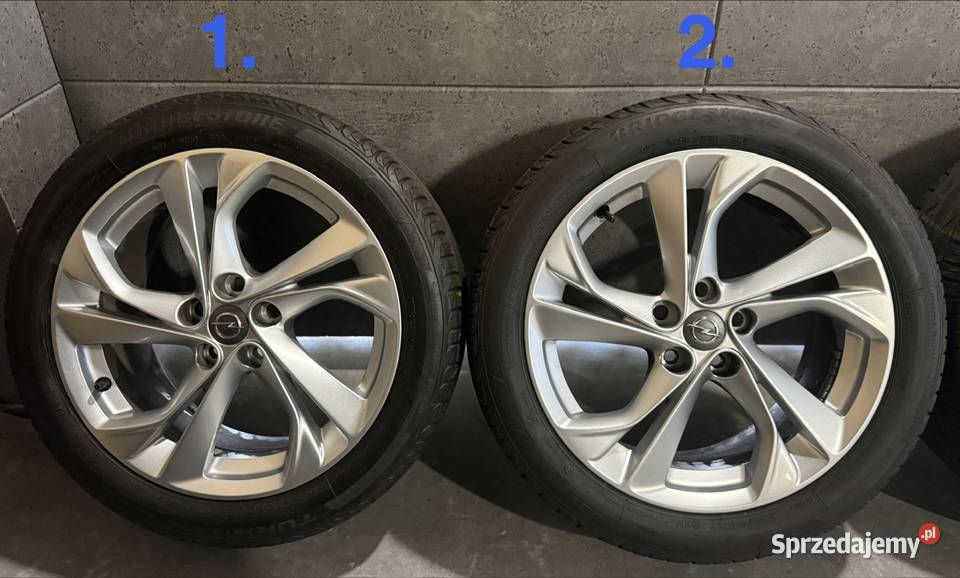 17 Opel Astra K OEM oryginał 5x105 is44 75J Lubasz
