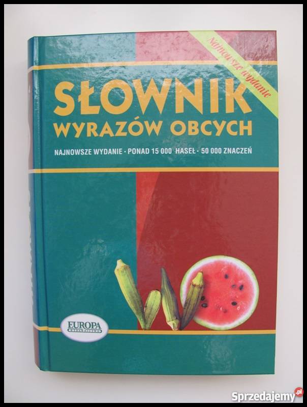Słownik wyrazów obcych twarda okładka stan Warszawa