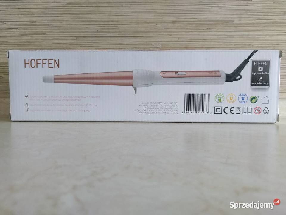 NAJTANIEJ Lokówka Stożkowa Ceramiczna Loki Fale AGD drobne Zabrze