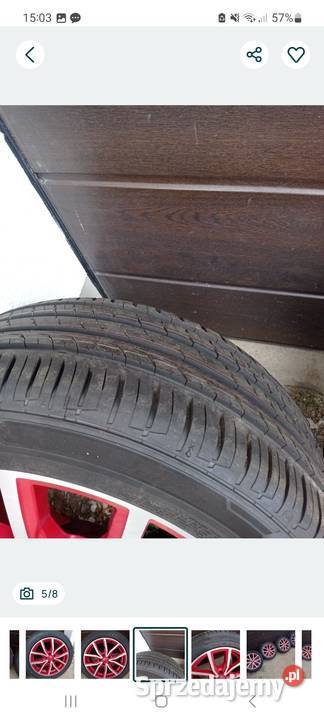 Alufelgi 5x112 opony letnie 2255017