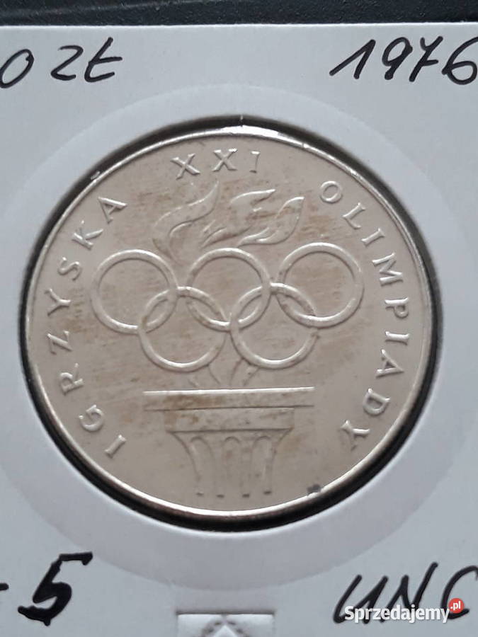 200 Igrzyska XXI Olimpiady 1976 r 5 mennicze wielkopolskie Konin