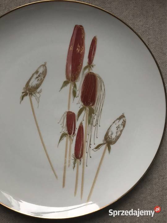 Duża patera talerz porcelanowy Hutschenreuther Warszawa