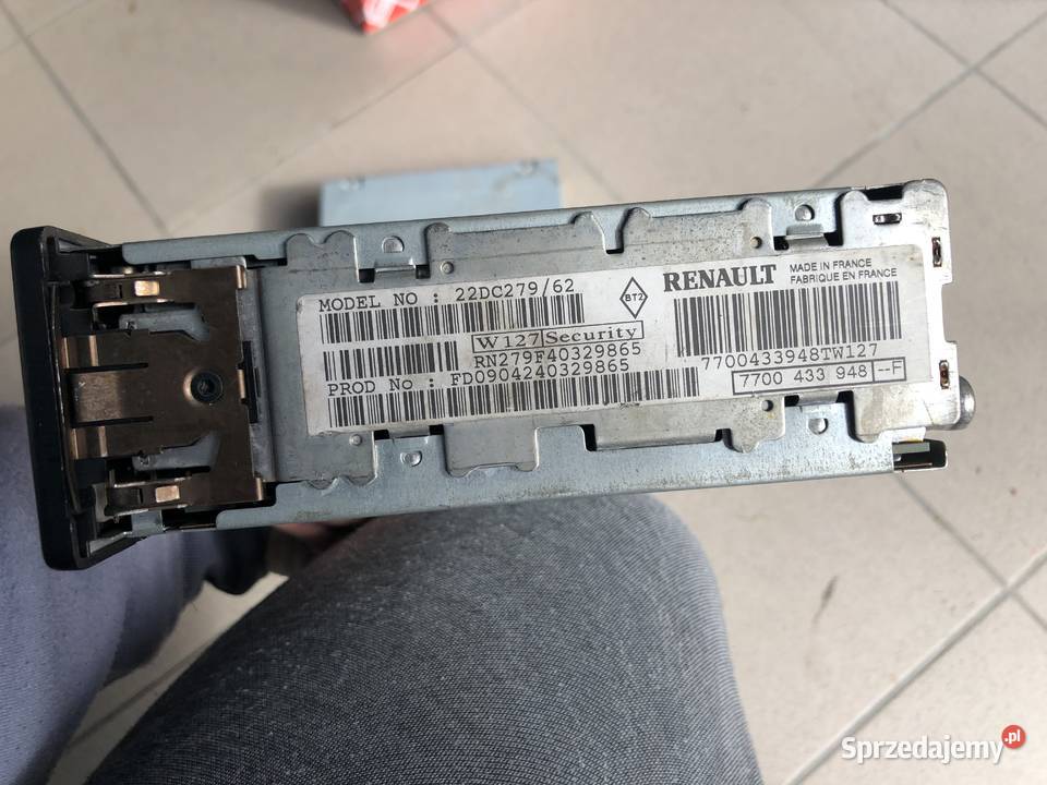 Radio renault lubelskie sprzedam