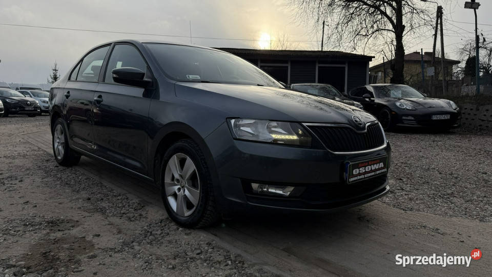 koda RAPID 10tsi 95 1wlpolski salon serwis ledy gniazdo AUX Gdańsk