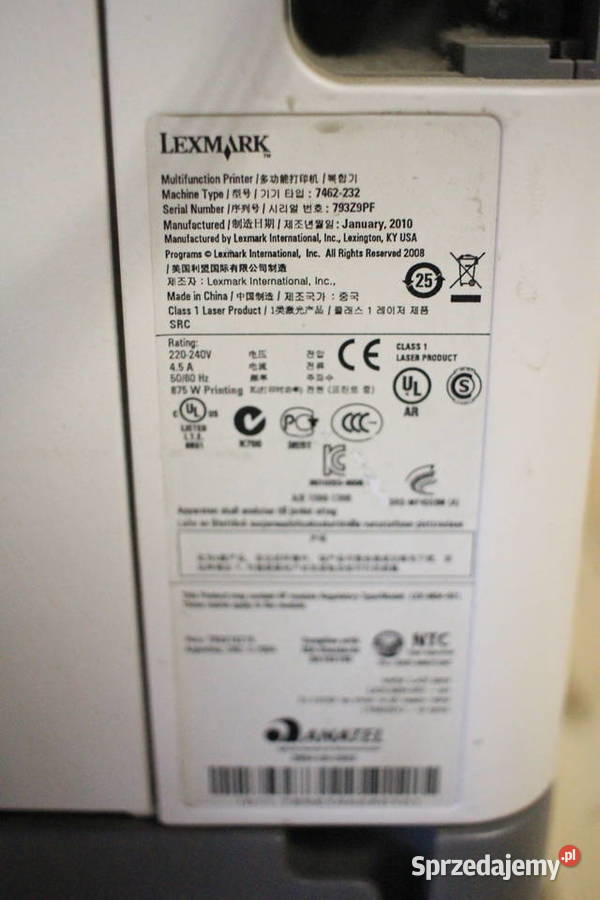 Drukarka LEXMARK LEXM03001 skaner Pszczyna