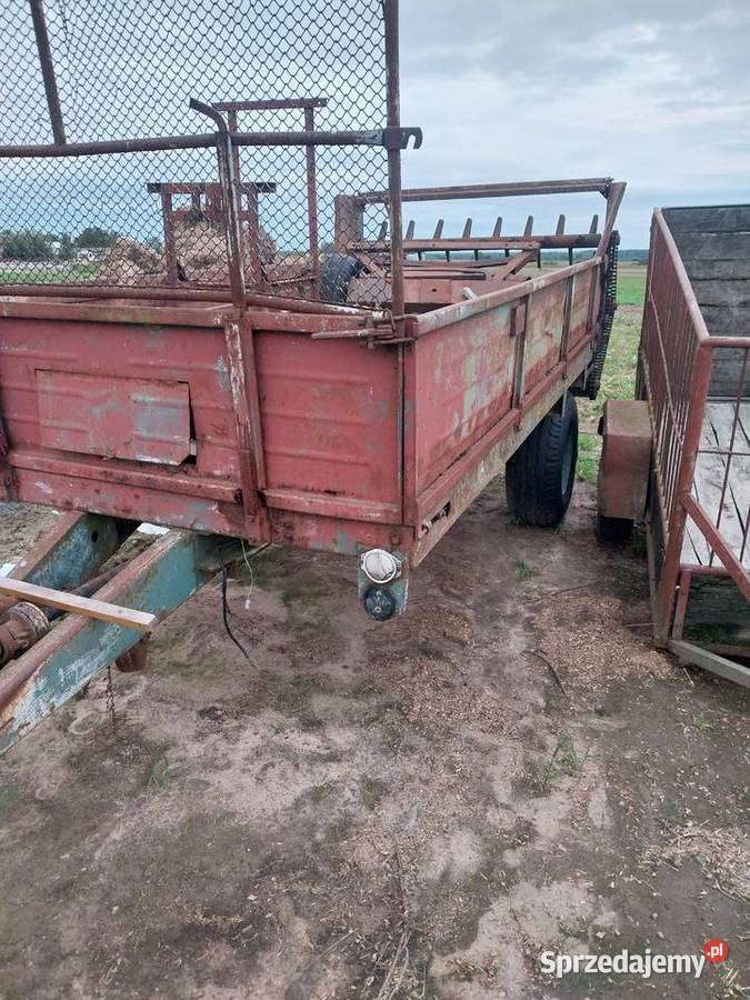 Rozrzutnik obornika jednoosiowy dwuosiowy Glinnik