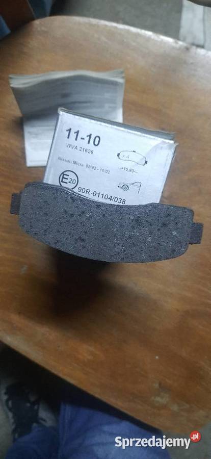 Klocki hamulcowe Nissan Micra 1110 tomex Kraków