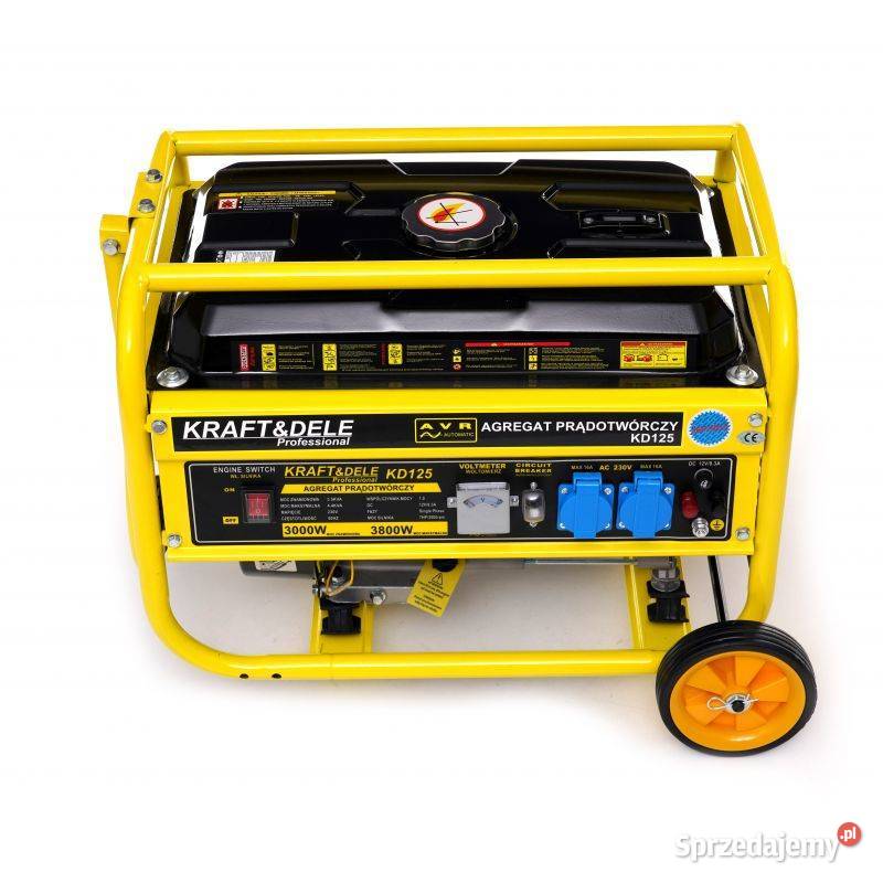 AGREGAT PRĄDOTWÓRCZY GENERATOR PRZENOŚNY 1 FAZA Ostrołęka