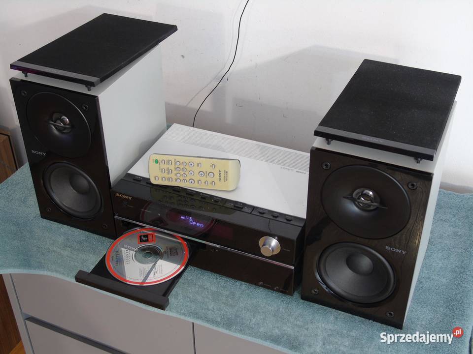 Wieża Sony HCDHX3 pilot USB mp3 CD RDS AUX kol Jasło sprzedam
