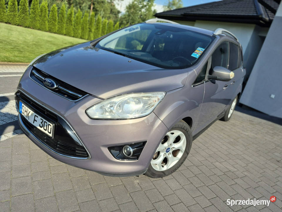 Ford Grand C 16 benzyna navi bezwypadkowy światła do jazdy dziennej lubelskie