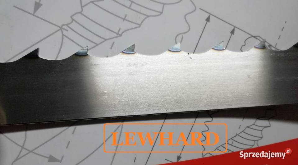 Niemiecka Piła taśmowa do drewna LEWHARD Silver mazowieckie Siedlce
