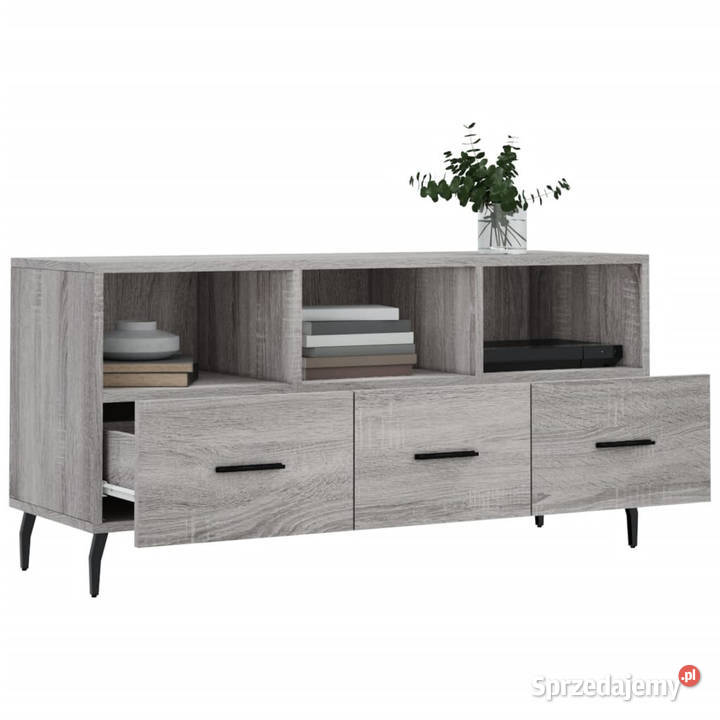 Szafka pod telewizor szary dąb sonoma 102x36x50 Warszawa
