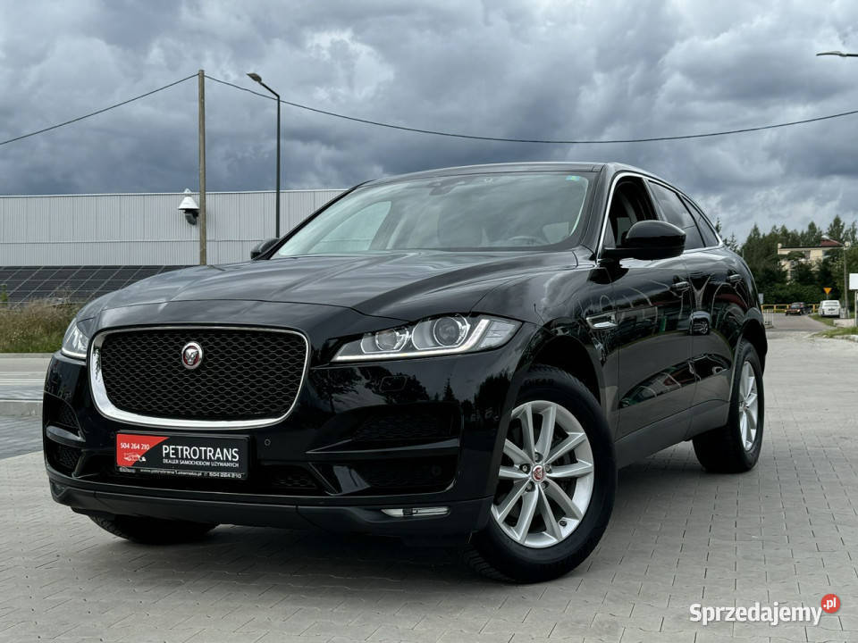 Jaguar FPACE 20 180 LED Automat 4x4 Nawigacja Samochody osobowe Mrągowo