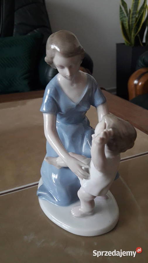 Figurka porcelanowa matczyna miłość Grafenthal lubelskie Janów Lubelski