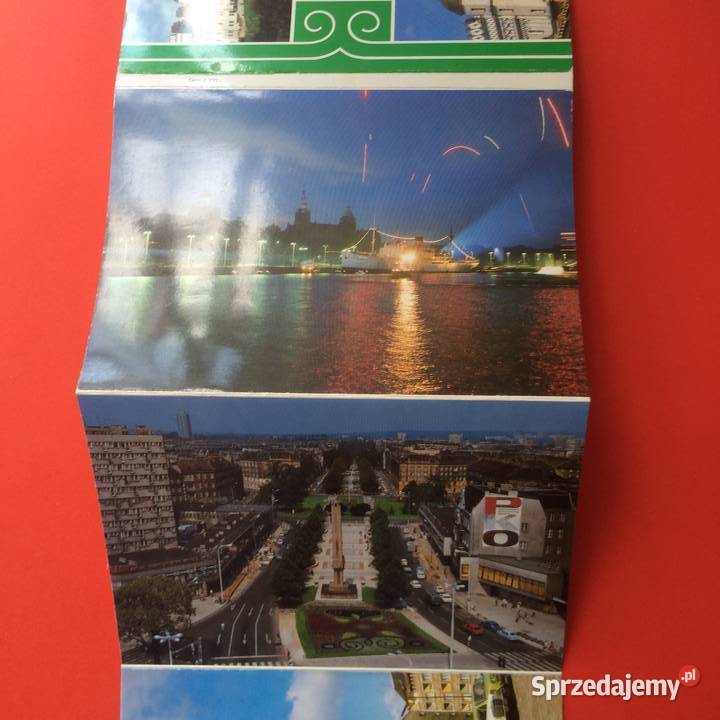 1500 Zestaw Widokówek Szczecin