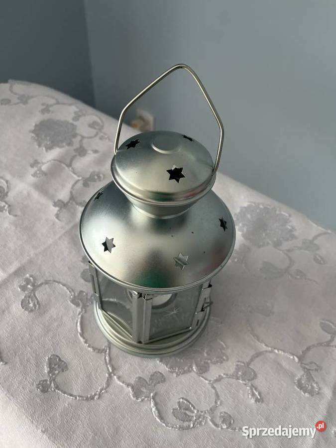 Lampion tarasowoogrodowy metalowy na świeczkę śląskie Bielsko-Biała