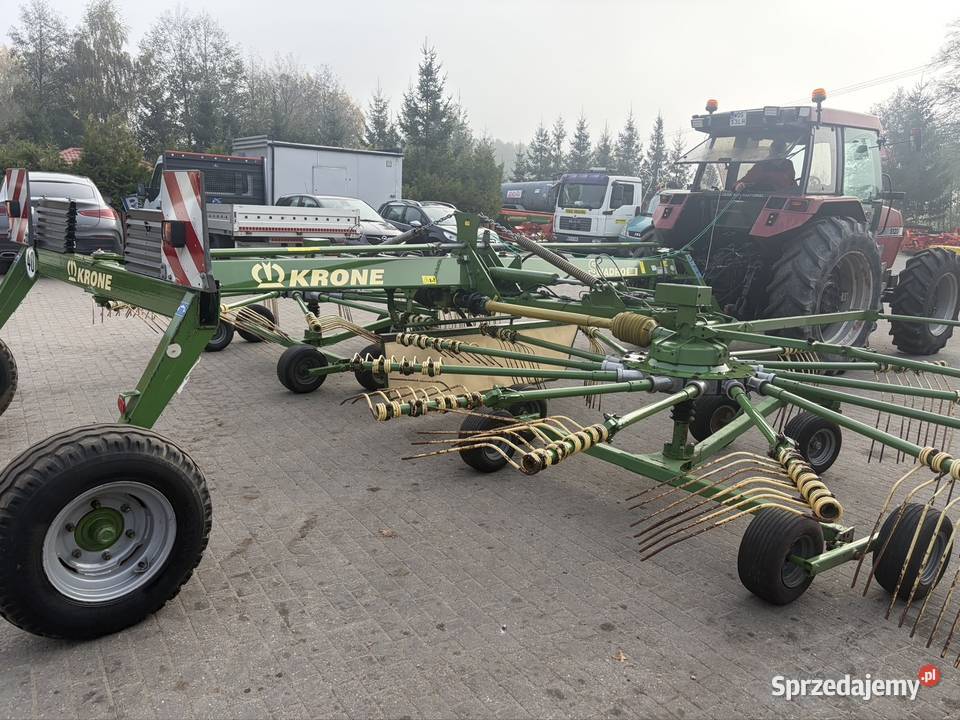 Zgrabiarka 2 karuzelowa Krone Swadro 900 Myszyniec