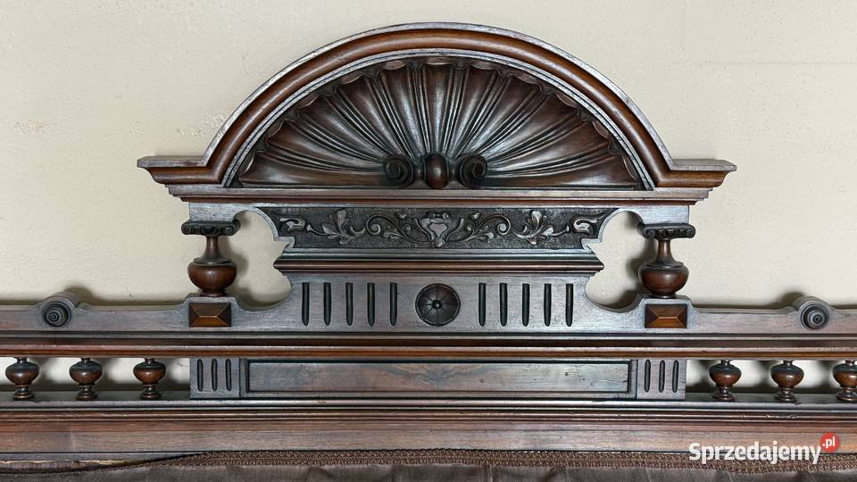 Antyczna sofa eklektyczna neorenesans XIX w Do mazowieckie Warszawa