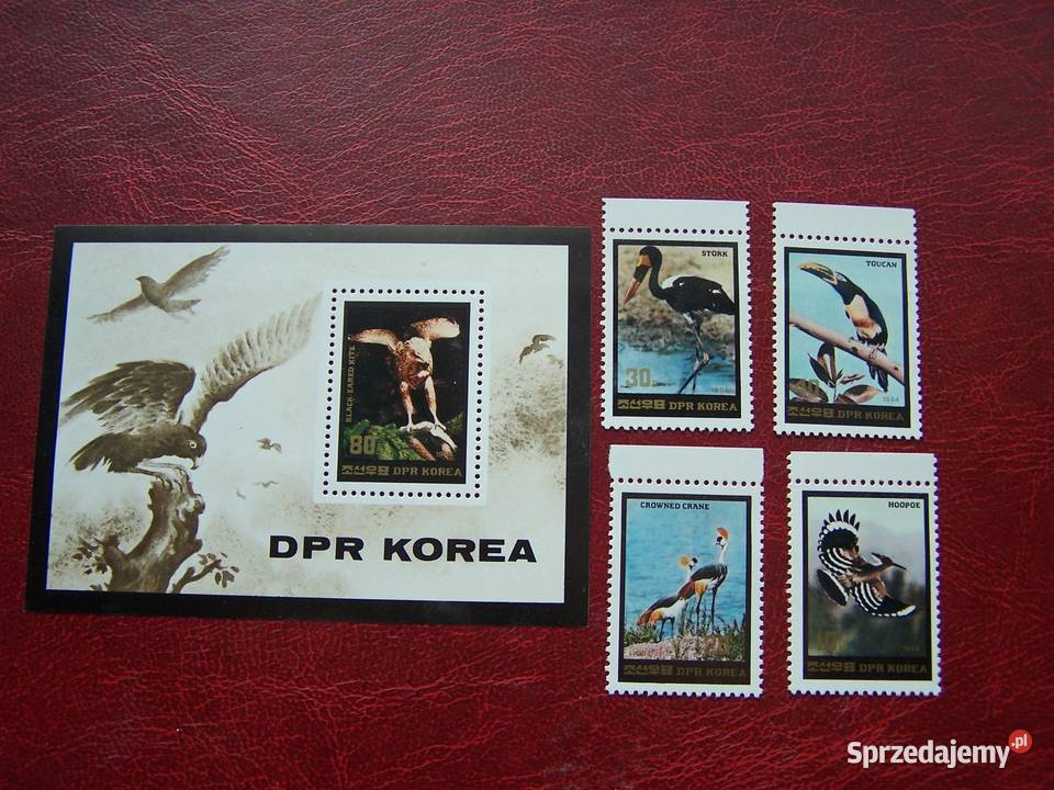 Korea Płn 1984 MNH Mi 251720 Fauna Ptaki