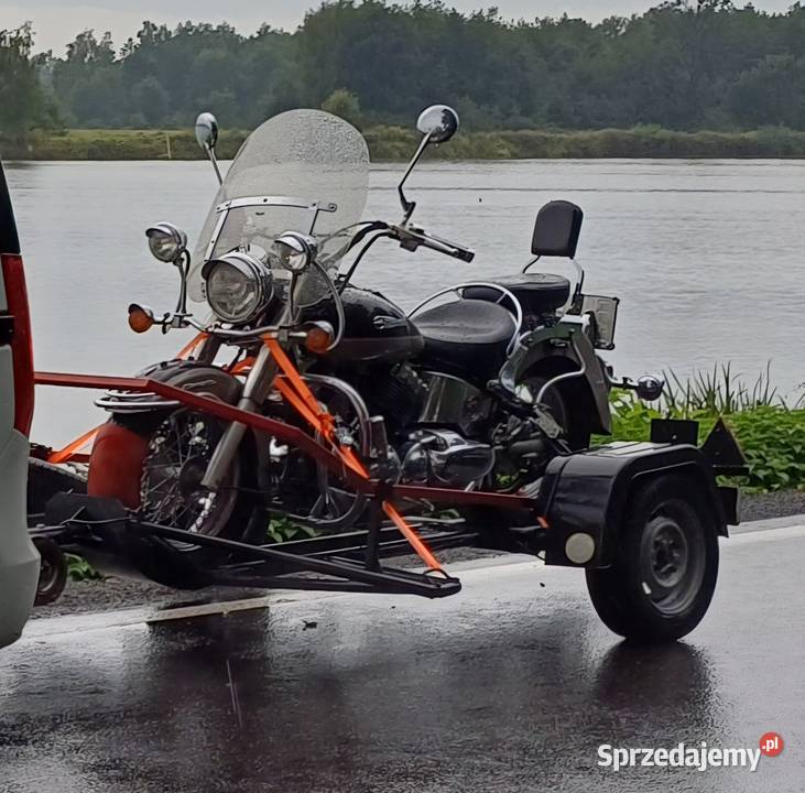 Sprzedam przyczepkę do przewozu motocykla Grodzisk Mazowiecki sprzedam