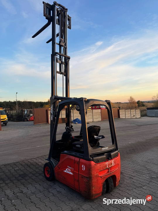 wózek widłowy elektryczny LINDE E16C Triplex 46m Działoszyn