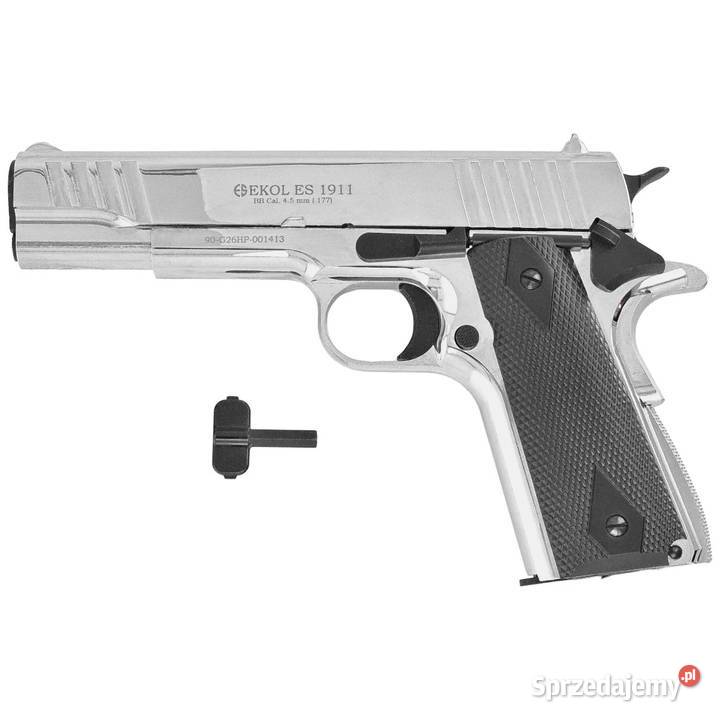 Pistolet wiatrówka Voltran Ekol ES 1911 v2 Shiny mazowieckie Warszawa sprzedam