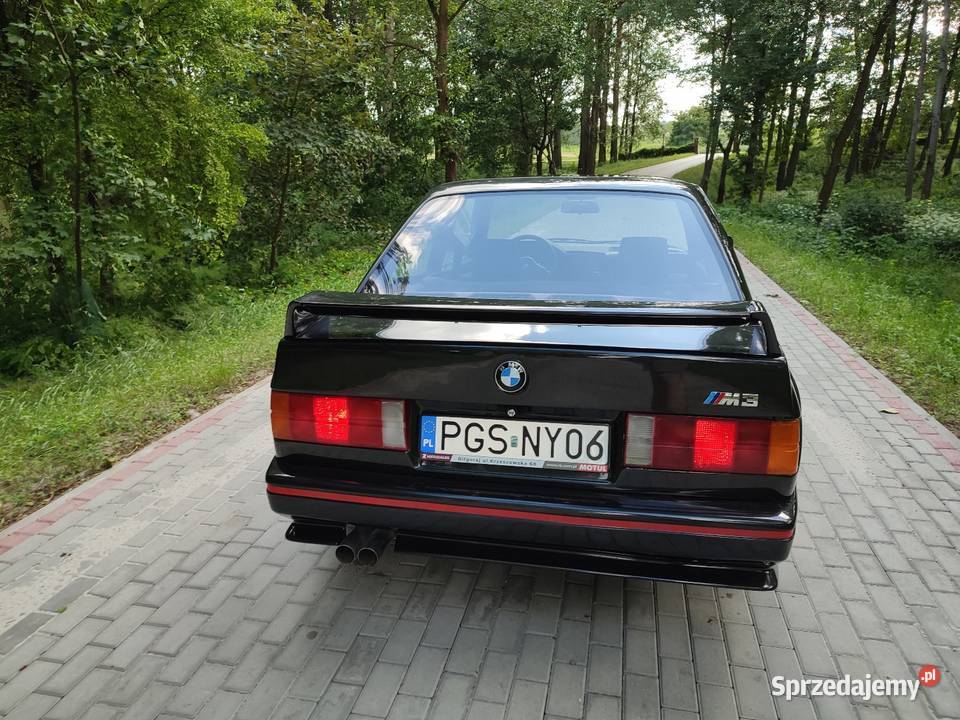 BMW E30 M3 EVO replika 25 M52B25 czarny