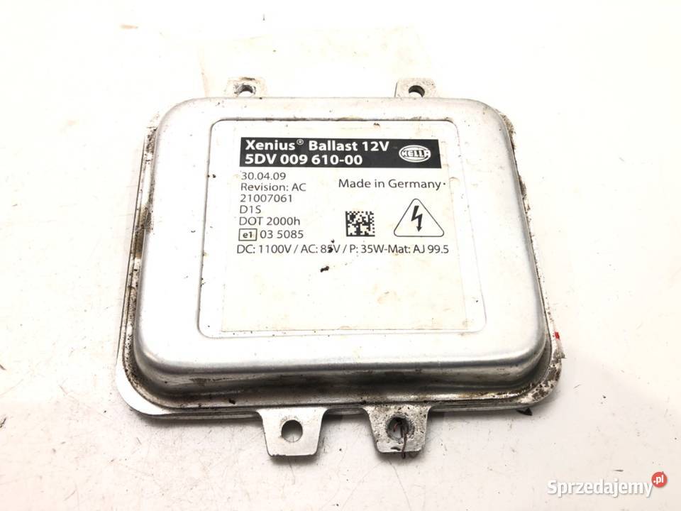 PRZETWORNICA XENON SKODA OCTAVIA II 5DV00961000