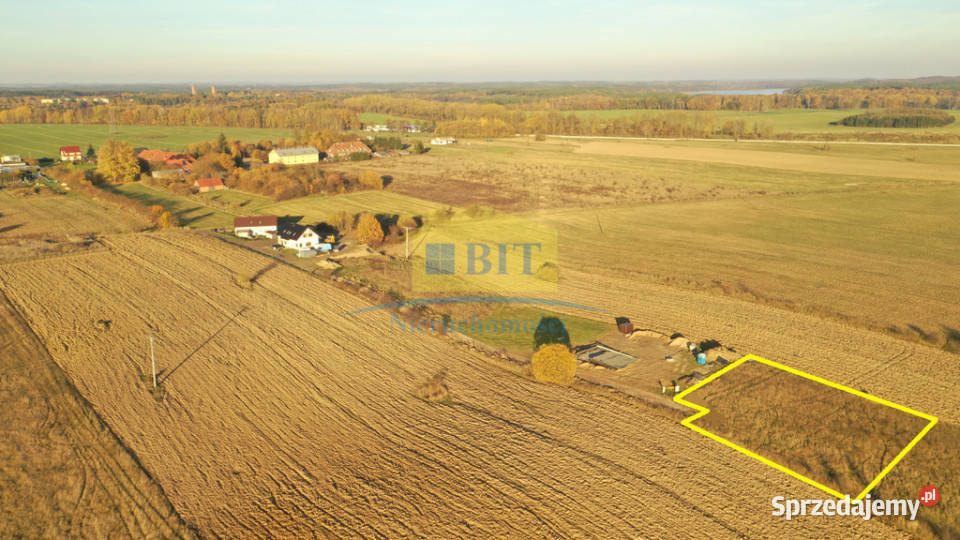 Działka budowlana o pow 1465 m2 w Złocieńcu