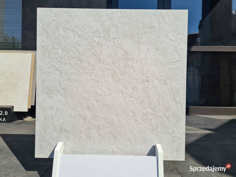 PŁYTKA gres QUARZO WHITE 60X60X2 TARASOWE grube Opoczno
