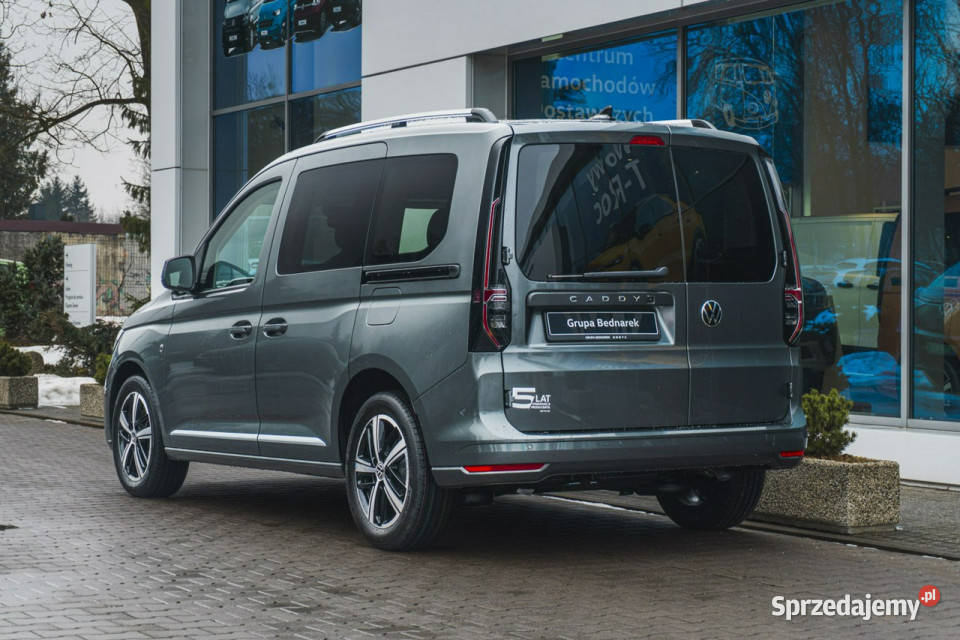 Volkswagen Caddy Style 20 TDI 122 DSG 2755mm czujnik deszczu Łódź