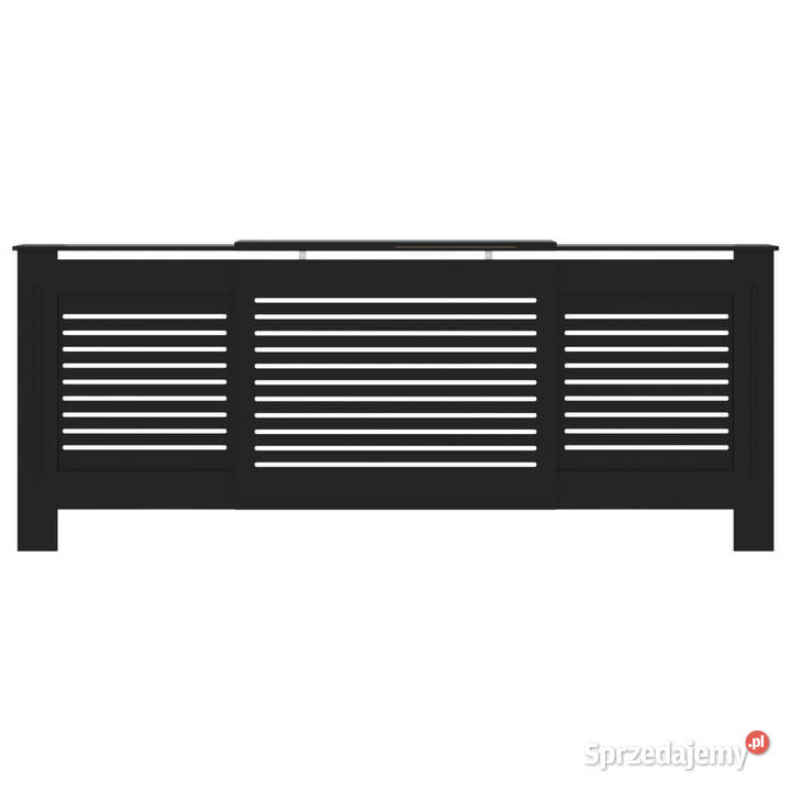 Osłona na kaloryfer MDF czarna 205 WM325552 mazowieckie