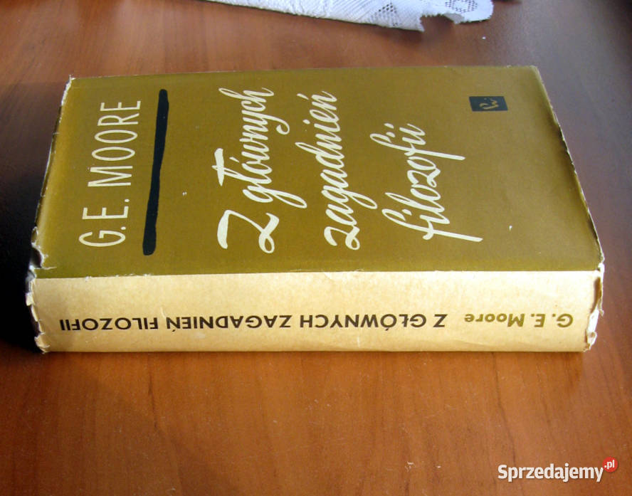 GEMOORE Z głównych zagadnień filozofii zachodniopomorskie Szczecin