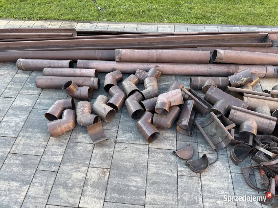 Sprzedam używane rynny dachowe Rynny i spusty Jasło