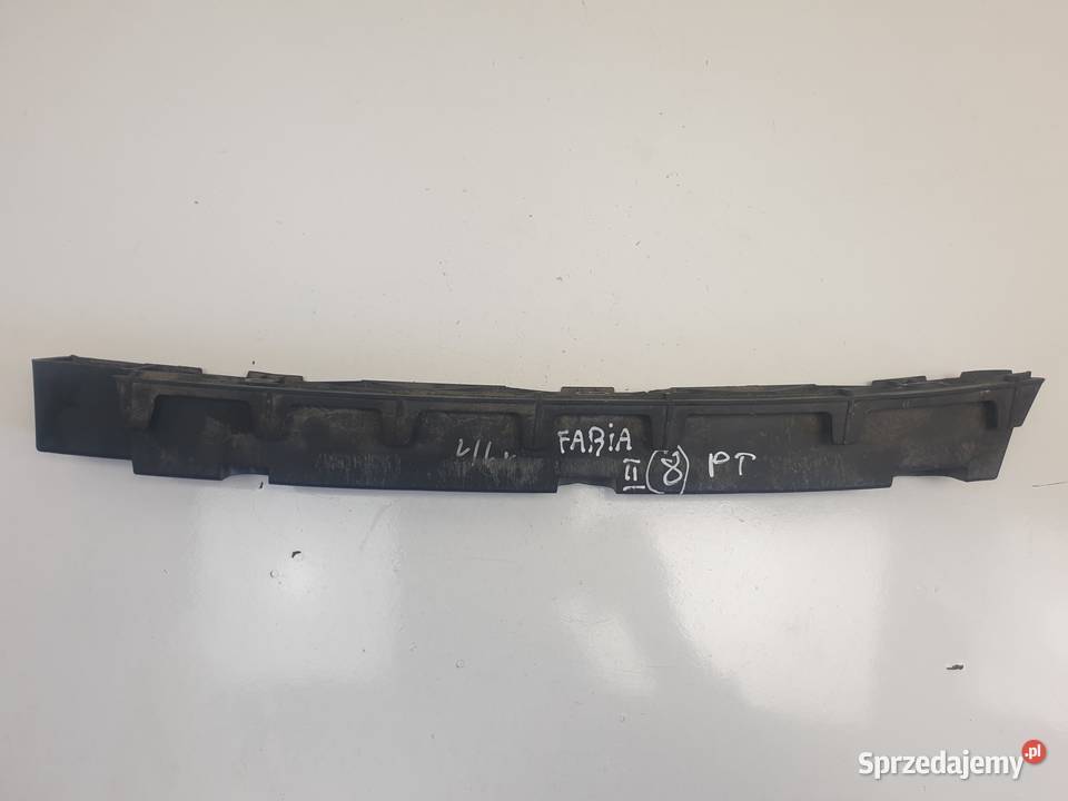 Skoda Fabia II ŚLIZG ZDERZAKA Prawy tył PASAŻERA Rudka