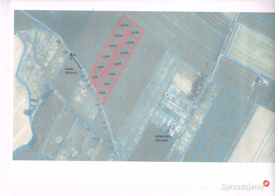 Działki rolno rekreacyjne 3000m2 Rewal Ninikowo sprzedam