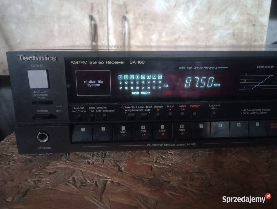 Amplituner Technics SA160 małopolskie Oświęcim sprzedam
