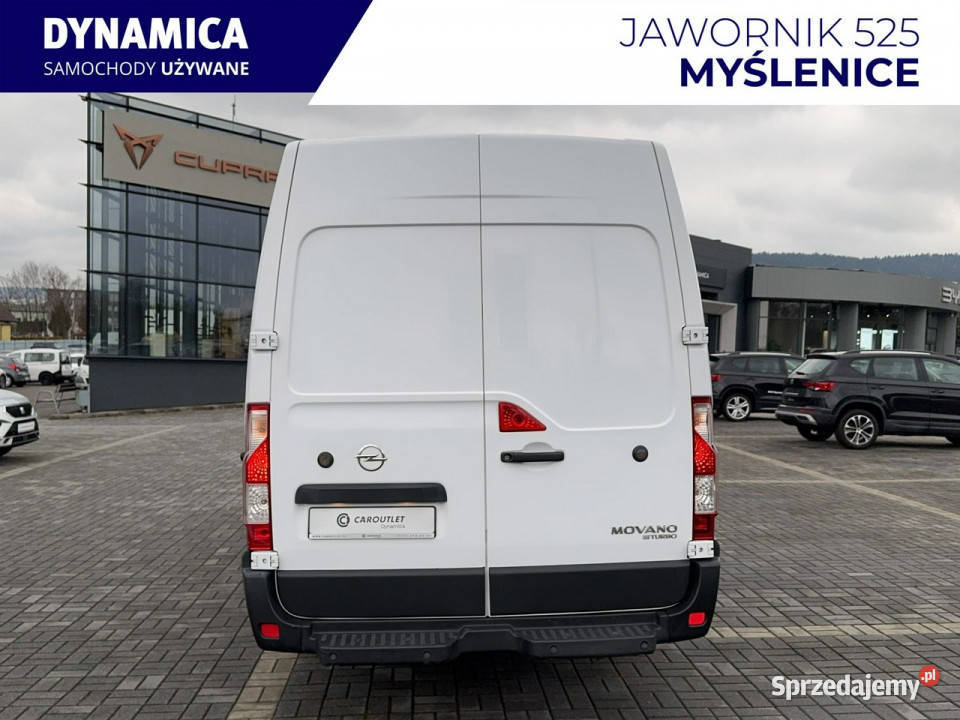 Opel Movano VAT 23 23CDTI BiTurbo 130 M6 2018 r biały Opel Myślenice